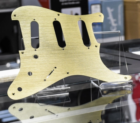 Gold Strat Style Pickguard
